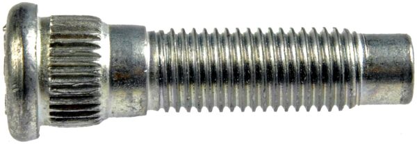 DOR-610-388 M12-1.50 Serrated Wheel Stud - 15.42mm Knurl, 51mm Length