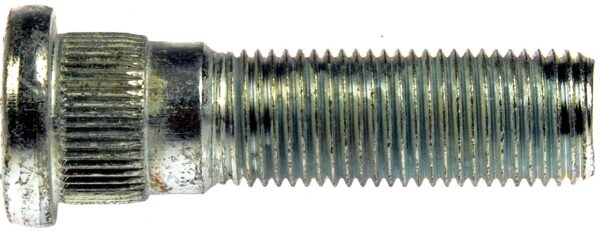 DOR-610-475 1/2-20 Serrated Wheel Stud - 0.615 In. Knurl, 1.915 In. Length