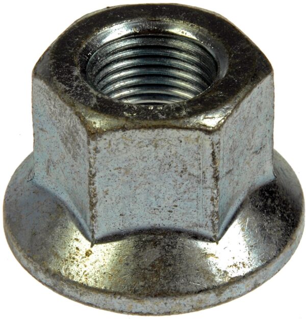 DOR-611-043 Wheel Nut 11/16-16 Flanged Flat Face - 1-1/8 In. Hex, 1-1/16 In. Length