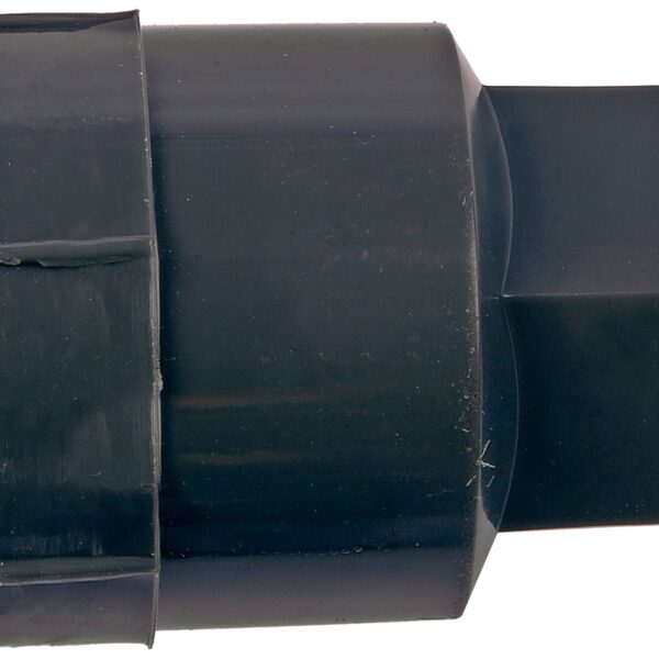 DOR-611-606 Gray Wheel Nut Cover M24-2.0, Hex 19mm