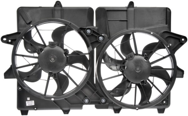 DOR-620-165 Dual Fan Assembly Without Controller