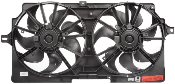 DOR-620-607 Dual Fan Assembly Without Controller