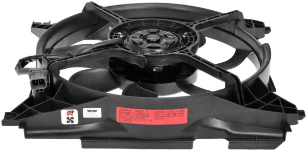 DOR-620-712 Radiator Fan Assembly Without Controller