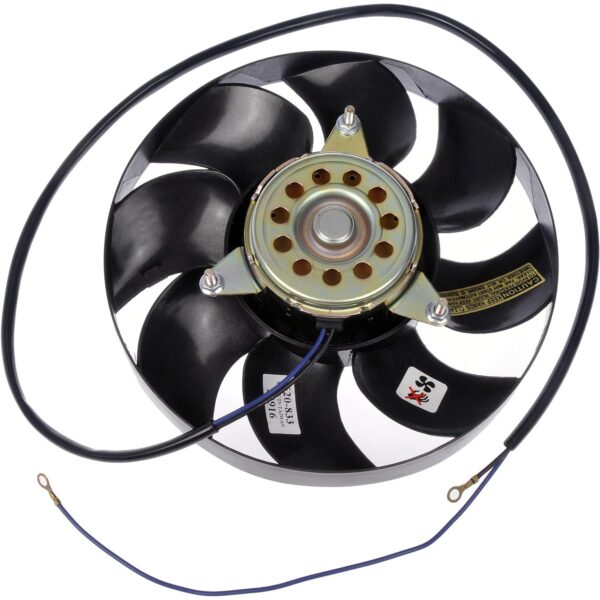DOR-620-833 Radiator Fan Assembly Without Controller