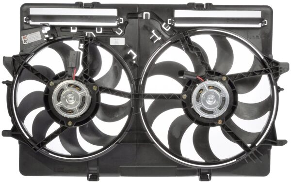 DOR-620-839 Dual Fan Assembly Without Controller