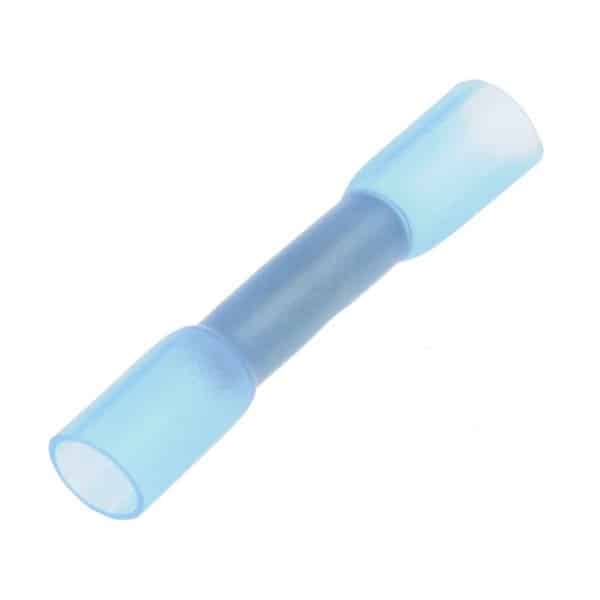 DOR-638-451 16-14 Gauge Butt Waterproof Connector, Blue