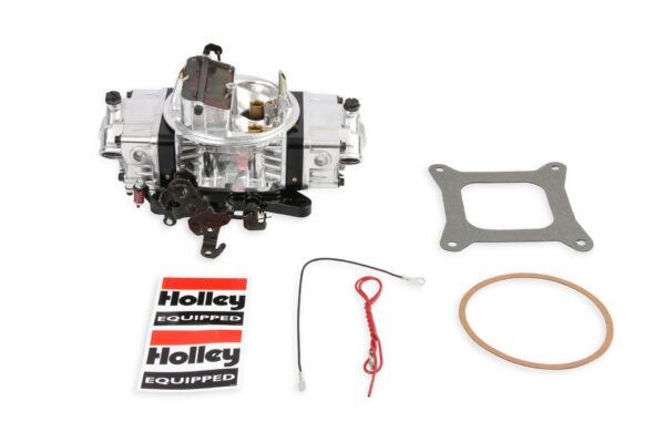 Holley 0-76750bk 750 Ultra Double Pumper W/Black Billet (076750bk)