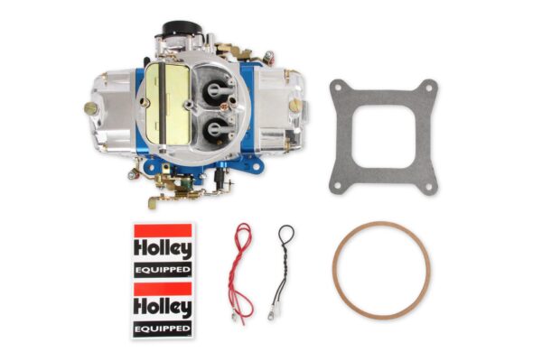 Holley 0-76750bl 750 Ultra Double Pumper W/Blue Billet (076750bl)
