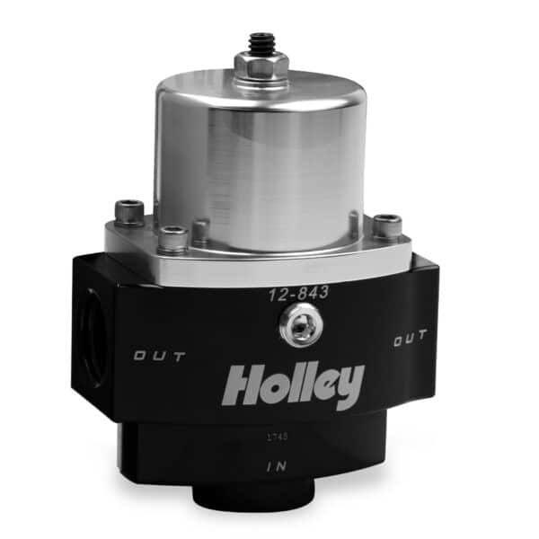 Holley 12-843 Billet Fp Reg  Adj 4.5-9 Psi 10an In/2x 8an Out (12843)