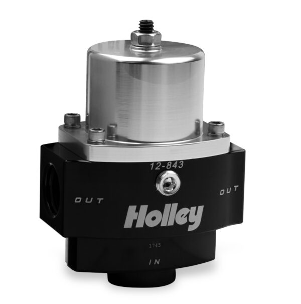Holley 12-843 Billet Fp Reg  Adj 4.5-9 Psi 10an In/2x 8an Out (12843)