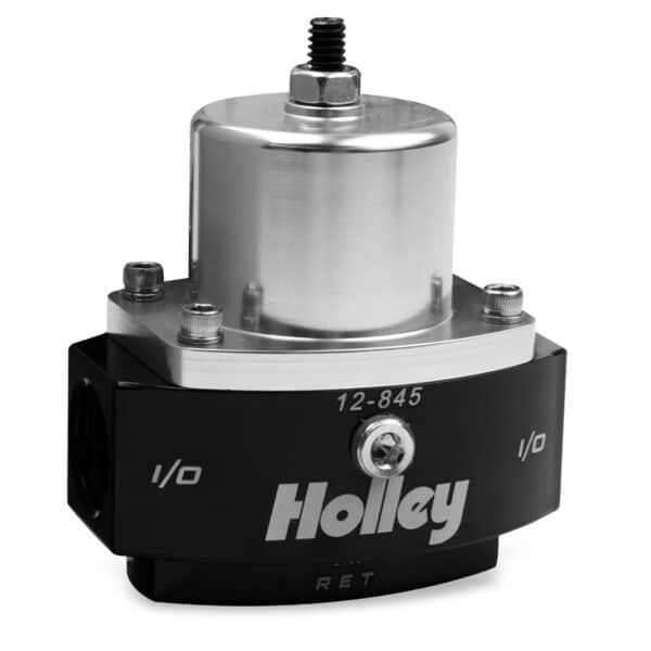 Holley 12-845 Billet Fp Reg Adj 4.5-9 Psi 8an In/2x 6an Out By- (12845)