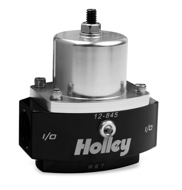 Holley 12-845 Billet Fp Reg Adj 4.5-9 Psi 8an In/2x 6an Out By- (12845)