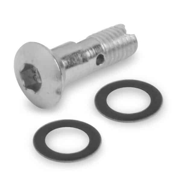 Holley 121-8 Accellerator Dischg Nzl Screw-Hollow (1218)