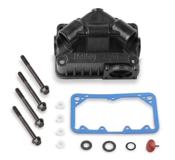 Holley 134-73hb Sec Alum V Bowl With Pump Kit-Hard Core (13473hb)