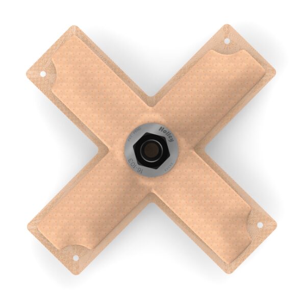 Holley 16-103 Hydramat (8x8 Cross) Center Out-3/8 In Npsf (16103)