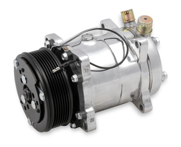 Holley 199-105 Ac Sd508 Sanden Comprsr  R-134a Polished (199105)