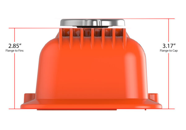 Holley 241-136 Sbc Muscle Series Valve Covers Finned Factory (241136)