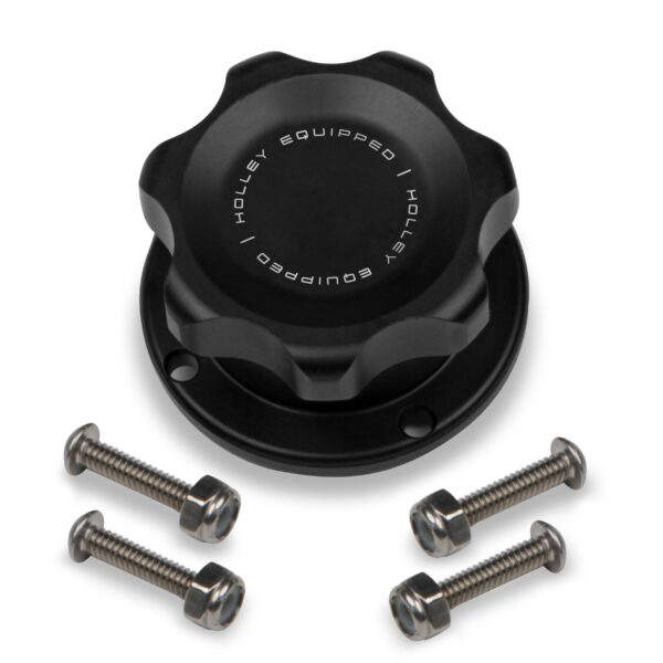 Holley 241-230 Billet Fill Cap W/4 Bolt Flange-Holley (241230)