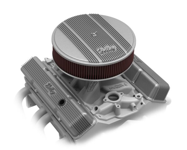 Sbc Holley Valve Coversfinnedw/Emisraw