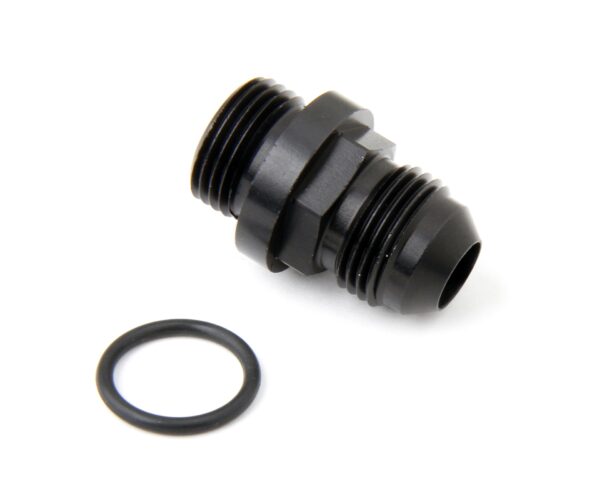 Holley 26-143-1 Fuel Inlet Fitting (Short-8 Style) Black (261431)