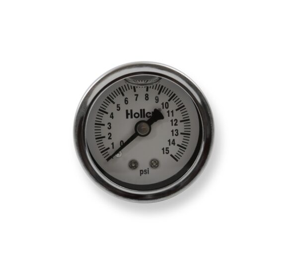 Holley 26-504 Fuel Press Gauge 0-15psi (26504)