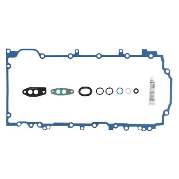 FEL-PRO OS 30953 T PermaDryPlus with SpeedFit Engine Oil Pan Gasket Set for