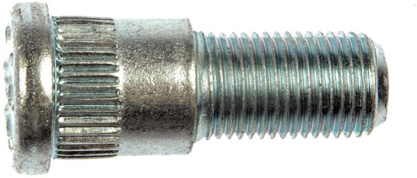 DOR-610-122 1/2-20 Serrated Wheel Stud - .650 In. Knurl, 1-9/16 In. Length
