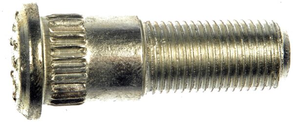 DOR-610-134 1/2-20 Serrated Wheel Stud - .625 In. Knurl, 1-1/16 In. Length