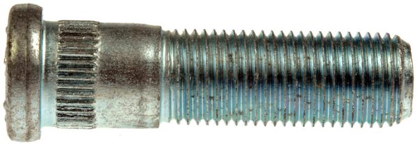DOR-610-217 9/16-18 Serrated Wheel Stud - 0.627 In. Knurl, 2-1/8 In. Length