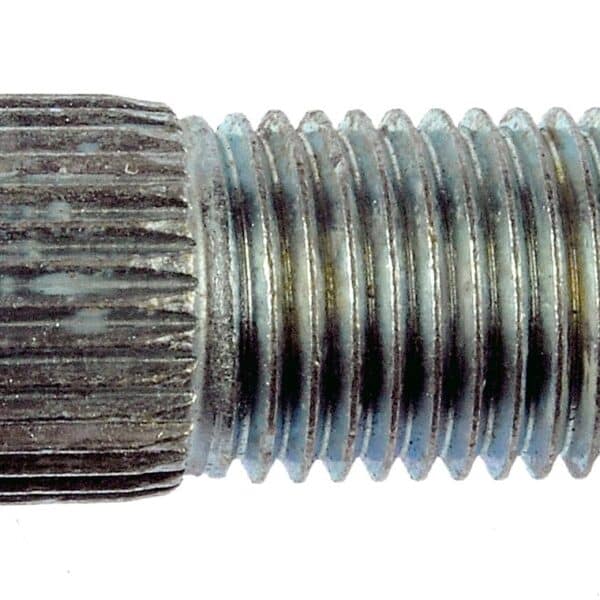 DOR-610-246 M14-1.50 Serrated Wheel Stud - 14.94mm Knurl, 35.5mm Length