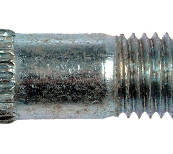 DOR-610-341 M12-1.50 Serrated Wheel Stud - 13.08mm Knurl, 52mm Length