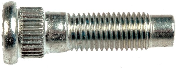 DOR-610-343 M12-1.50 Serrated Wheel Stud - 15.55mm Knurl, 46.5mm Length