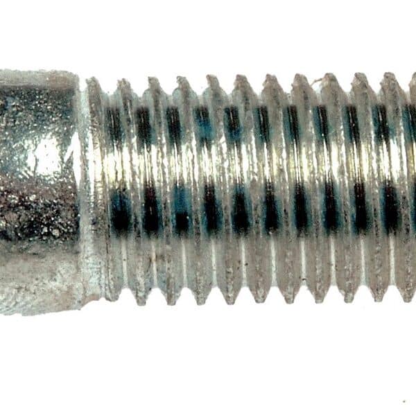 DOR-610-343 M12-1.50 Serrated Wheel Stud - 15.55mm Knurl, 46.5mm Length