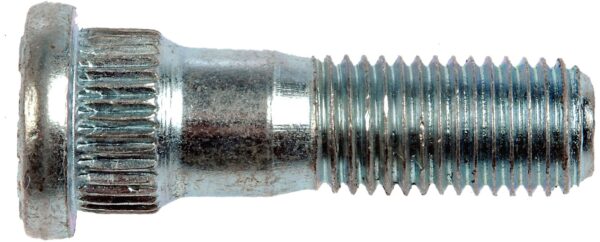 DOR-610-370 M12-1.50 Serrated Wheel Stud - 15.925 mm Knurl, 44 mm Length