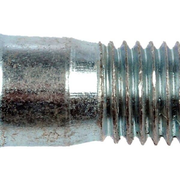DOR-610-370 M12-1.50 Serrated Wheel Stud - 15.925 mm Knurl, 44 mm Length