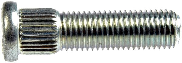 DOR-610-374 M12-1.50 Serrated Wheel Stud - 13.50mm Knurl, 47mm Length
