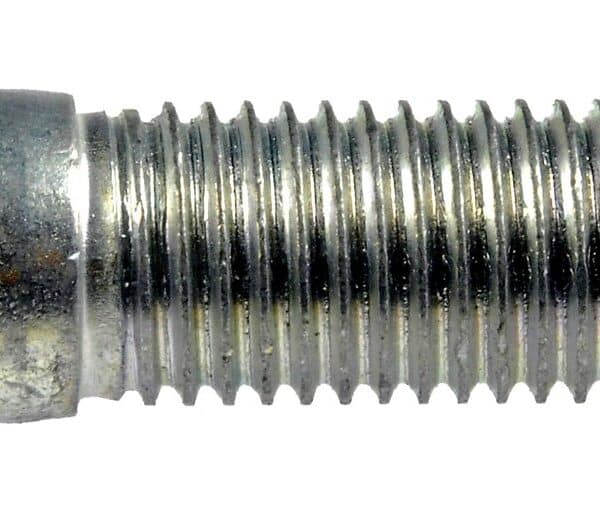 DOR-610-388 M12-1.50 Serrated Wheel Stud - 15.42mm Knurl, 51mm Length