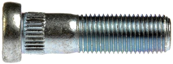 DOR-610-402 M12-1.25 Serrated Wheel Stud - 12.45mm Knurl, 43mm Length