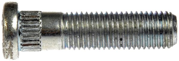 DOR-610-408 M12-1.50 Serrated Wheel Stud - 12.34mm Knurl, 48mm Length