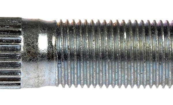 DOR-610-418 5/8-18 Serrated Wheel Stud - .657 In. Knurl, 3-13/16 In. Length