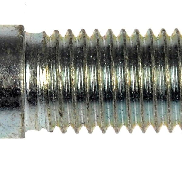 DOR-610-438 M12-1.50 Serrated Wheel Stud - 16.24mm Knurl, 44.45mm Length