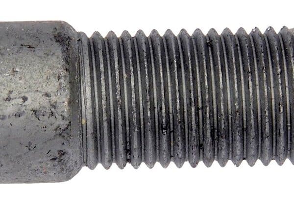 DOR-610-560 1/2-20 Serrated Wheel Stud - .579 In. Knurl, 2-1/4 In. Length
