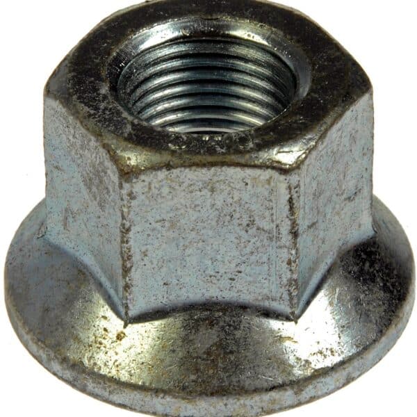 DOR-611-043 Wheel Nut 11/16-16 Flanged Flat Face - 1-1/8 In. Hex, 1-1/16 In. Length