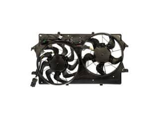 DOR-620-147 Dual Fan Assembly With Resistor