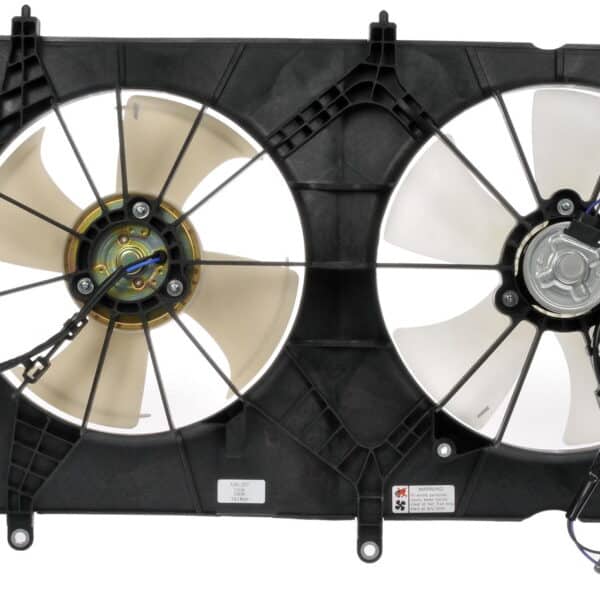 DOR-620-257 Dual Fan Assembly Without Controller