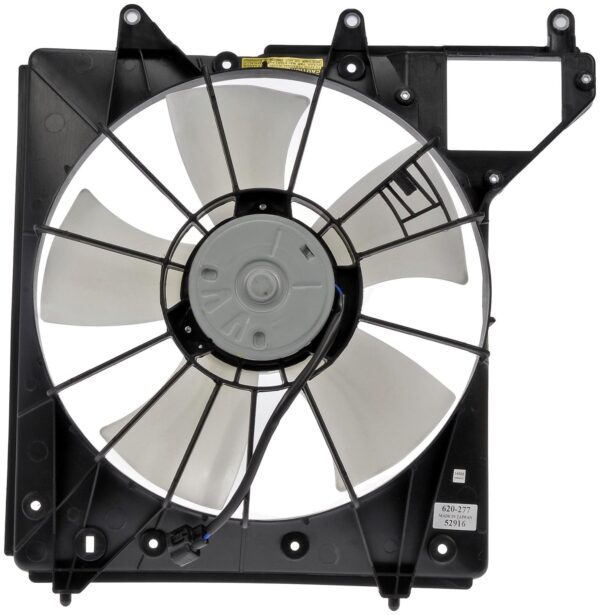 DOR-620-277 Radiator Fan Assembly Without Controller