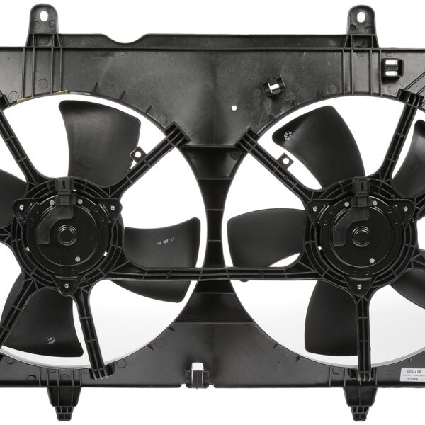 DOR-620-428 Dual Fan Assembly Without Controller
