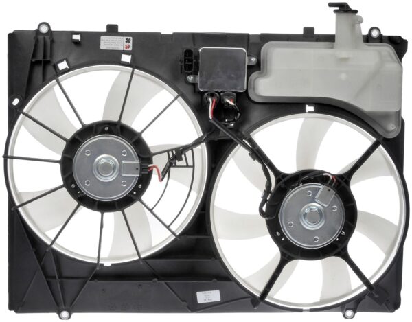 DOR-620-574 Dual Fan Assembly With Controller And Reservoir