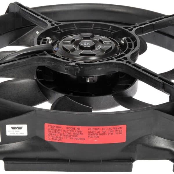 DOR-620-712 Radiator Fan Assembly Without Controller