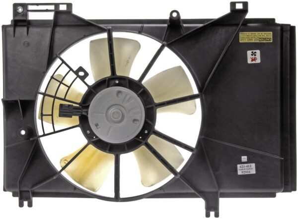 DOR-621-412 Radiator Fan Assembly Without Controller